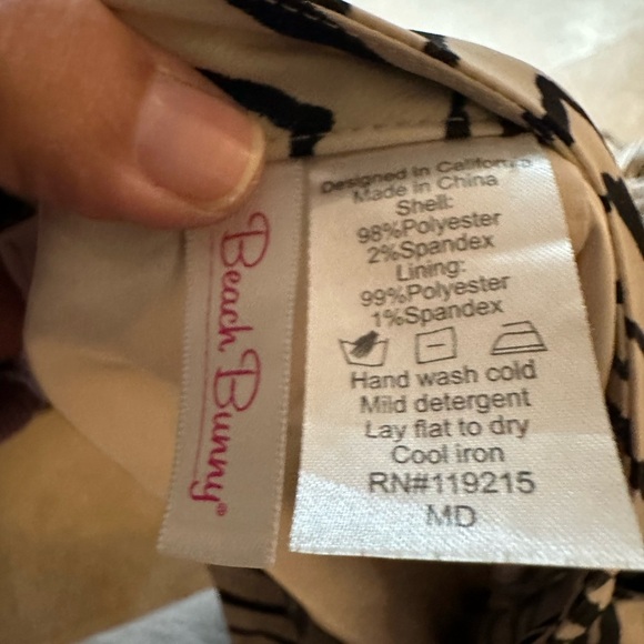 Beach Bunny Ramsay Pant and Eastyn Top Set Zebra Print (D8) - Picture 14 of 14